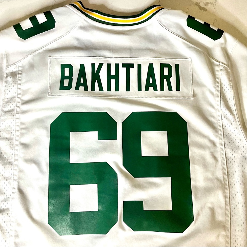 Green Bay Packers Bakhtiari Authentic NFL Jersey